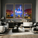 Disney Castle Wall Art Canvas Print – Magical Fairytale by MyGreatCanvas | Canvas Wall Art Prints | Photo Prints & Wall Decor
