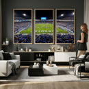 Kroger Field Canvas Wall Art - Kentucky Stadium Wall Art