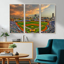Chicago Wrigley Field Wall Art Canvas Print – Iconic