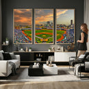 Chicago Wrigley Field Wall Art Canvas Print – Iconic
