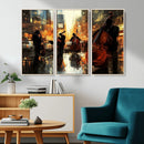 Jazz Wall Art Canvas Print – Colorful Musical Instrument