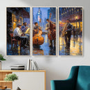 Colorful Jazz Wall Art - African American Music Canvas Print