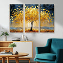 Golden Tree Wall Art – Framed Autumn Leaves Canvas Artwork, by MyGreatCanvas | Canvas Wall Art Prints | Photo Prints & Wall Decor
