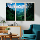 Tropical Jungle Wall Art Canvas Print – Framed Lush Valley by MyGreatCanvas | Canvas Wall Art Prints | Photo Prints & Wall Decor