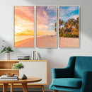 Tropical Beach Wall Art Canvas Print – Framed Palm Trees by MyGreatCanvas | Canvas Wall Art Prints | Photo Prints & Wall Decor