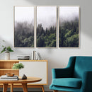 Misty Forest Wall Art Canvas Print, Serene Foggy Pines and by MyGreatCanvas | Canvas Wall Art Prints | Photo Prints & Wall Decor