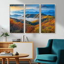 Autumn Mountains Wall Art, Vibrant Fall Foliage Landscape by MyGreatCanvas | Canvas Wall Art Prints | Photo Prints & Wall Decor