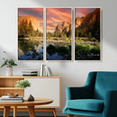 Yosemite Valley Wall Art, El Capitan Sunset Canvas Print, by MyGreatCanvas | Canvas Wall Art Prints | Photo Prints & Wall Decor
