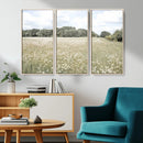 Charming Daisy Field Wall Art Canvas Print – Framed Pastel by MyGreatCanvas | Canvas Wall Art Prints | Photo Prints & Wall Decor