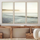 Coastal Cliffs Wall Art Canvas Print – Misty Ocean Seascape