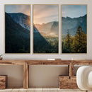 Yosemite Valley Wall Art Canvas Print – Framed Mountain