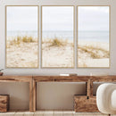 Beach Dunes Wall Art Canvas Print – Framed Serene Coastal by MyGreatCanvas | Canvas Wall Art Prints | Photo Prints & Wall Decor