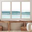 Surfing Wall Art Canvas Print – Framed Ocean Waves