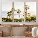 California Coast Palm Trees Wall Art Canvas Print – Framed by MyGreatCanvas | Canvas Wall Art Prints | Photo Prints & Wall Decor