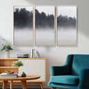 Surfer Fog Wall Art Canvas Print – Framed Foggy Beach Scene by MyGreatCanvas | Canvas Wall Art Prints | Photo Prints & Wall Decor