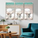 Calm Beach Wall Art – Framed Turquoise Water Canvas Artwork, by MyGreatCanvas | Canvas Wall Art Prints | Photo Prints & Wall Decor