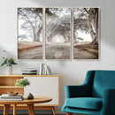 Cypress Tunnel Wall Art – Framed Misty Road Canvas Artwork, by MyGreatCanvas | Canvas Wall Art Prints | Photo Prints & Wall Decor
