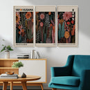 Modern Japanese Wall Art Canvas Print – Framed Abstract