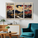 Modern Japanese Wall Art Canvas Print – Framed Abstract by MyGreatCanvas | Canvas Wall Art Prints | Photo Prints & Wall Decor