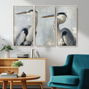 Bird Canvas Decor Wall Art Canvas Print – Framed Coastal
