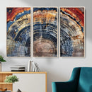 Tree Rings Wall Art Canvas Print – Framed Wood Art Picture by MyGreatCanvas | Canvas Wall Art Prints | Photo Prints & Wall Decor