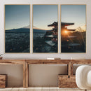 Mount Fuji Wall Art Canvas Print Framed Japan Travel Art by MyGreatCanvas | Canvas Wall Art Prints | Photo Prints & Wall Decor