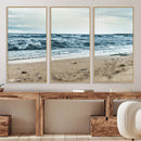 Ocean Wall Art Canvas Print – Moody Coastal Seascape Scene