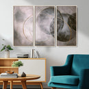 Abstract Grey Gold Wall Art – Modern Geometric Canvas by MyGreatCanvas | Canvas Wall Art Prints | Photo Prints & Wall Decor