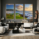 Pebble Beach Golf Links Wall Art Canvas Print – Iconic