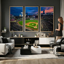 Target Field Wall Art Canvas Print – Baseball Stadium