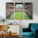 Chicago Bears Soldiers Field Wall Art Canvas Print – Framed