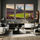Chicago Bears Soldiers Field Wall Art Canvas Print – Framed