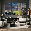 Chicago Dome Stadium Wall Art Canvas Print – Framed Modern