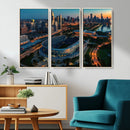 Chicago Bears Soldiers Field Wall Art Canvas Print – Framed