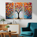 Vibrant Tree of Life Canvas Wall Art – Colorful Abstract by MyGreatCanvas | Canvas Wall Art Prints | Photo Prints & Wall Decor