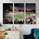 Epic Night Football Stadium Wall Art Canvas Print, Fireworks by MyGreatCanvas | Canvas Wall Art Prints | Photo Prints & Wall Decor