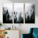 Foggy Pine Forest Canvas Wall Art by MyGreatCanvas | Canvas Wall Art Prints | Photo Prints & Wall Decor