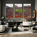 Jordan-Hare Stadium Wall Art Canvas Print, College Sports