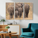 Wild Elephant Wall Art Canvas Print by MyGreatCanvas | Canvas Wall Art Prints | Photo Prints & Wall Decor