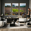 Green Bay Packers Stadium Wall Art Canvas Print, Lambeau
