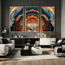 Abstract Wood Grain Canvas Print, Tree Ring Pattern Wall by MyGreatCanvas | Canvas Wall Art Prints | Photo Prints & Wall Decor