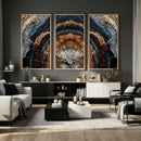 Abstract Wood Grain Canvas Print, Tree Ring Pattern Wall by MyGreatCanvas | Canvas Wall Art Prints | Photo Prints & Wall Decor