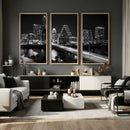 Austin Skyline Wall Art Canvas Print, Austin Downtown Night by MyGreatCanvas | Canvas Wall Art Prints | Photo Prints & Wall Decor