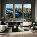 Austin Skyline Wall Art Canvas Print, Austin Downtown Night by MyGreatCanvas | Canvas Wall Art Prints | Photo Prints & Wall Decor