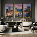 Baltimore Skyline Wall Art Canvas Print, Baltimore Downtown by MyGreatCanvas | Canvas Wall Art Prints | Photo Prints & Wall Decor