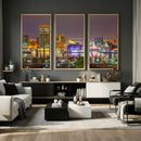 Baltimore Skyline Wall Art Canvas Print, Baltimore Downtown by MyGreatCanvas | Canvas Wall Art Prints | Photo Prints & Wall Decor