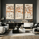 Gazelle Wall Art Canvas Print - Abstract Antelope Wall Art by MyGreatCanvas | Canvas Wall Art Prints | Photo Prints & Wall Decor