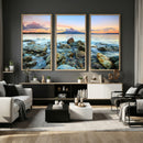 Mayon Volcano Seascape Wall Art Canvas Print, Tropical Ocean by MyGreatCanvas | Canvas Wall Art Prints | Photo Prints & Wall Decor