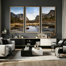 Yosemite Valley Mountain Landscape Wall Art Canvas Print, by MyGreatCanvas | Canvas Wall Art Prints | Photo Prints & Wall Decor