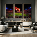 Auburn Stadium Wall Art Canvas Print, College Football Night by MyGreatCanvas | Canvas Wall Art Prints | Photo Prints & Wall Decor